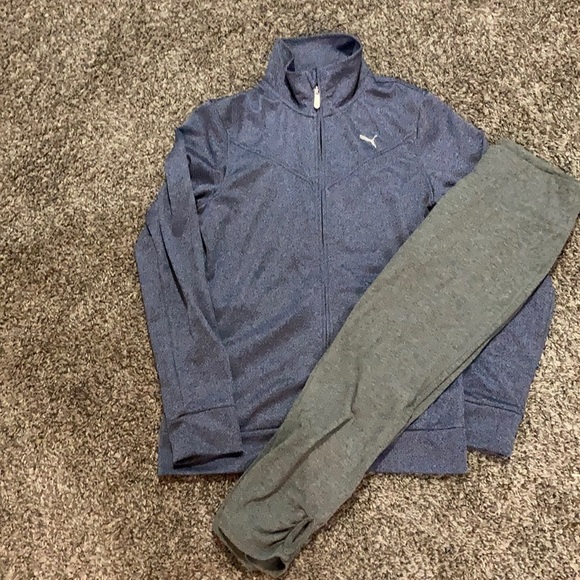 PUMA Zip up track type sweatshirt XS - Picture 1 of 3